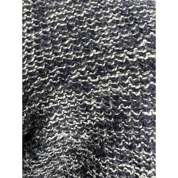 Neiman Marcus Navy Zip Up Knit Sweater Women’s Size Large - Picture 4 of 8